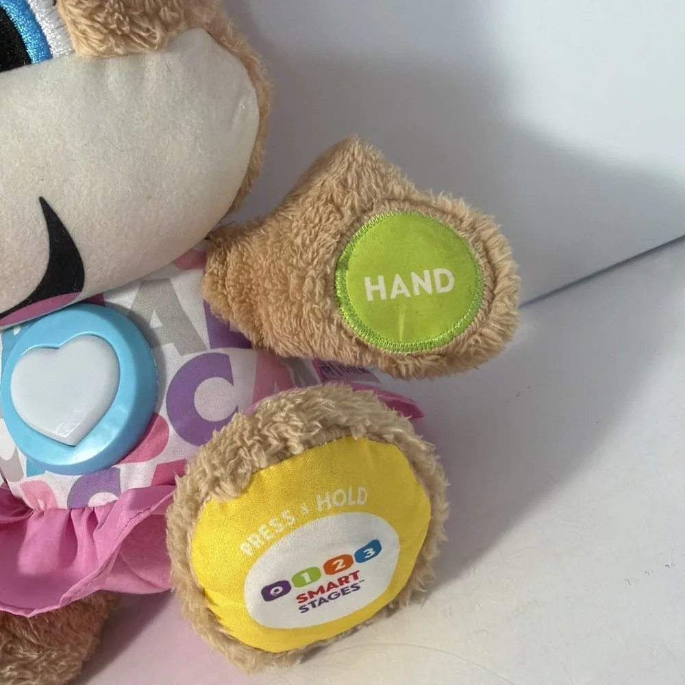 Fisher-Price Laugh & Learn Smart Stages Sis Puppy Plush Learning Toy for Baby Wk